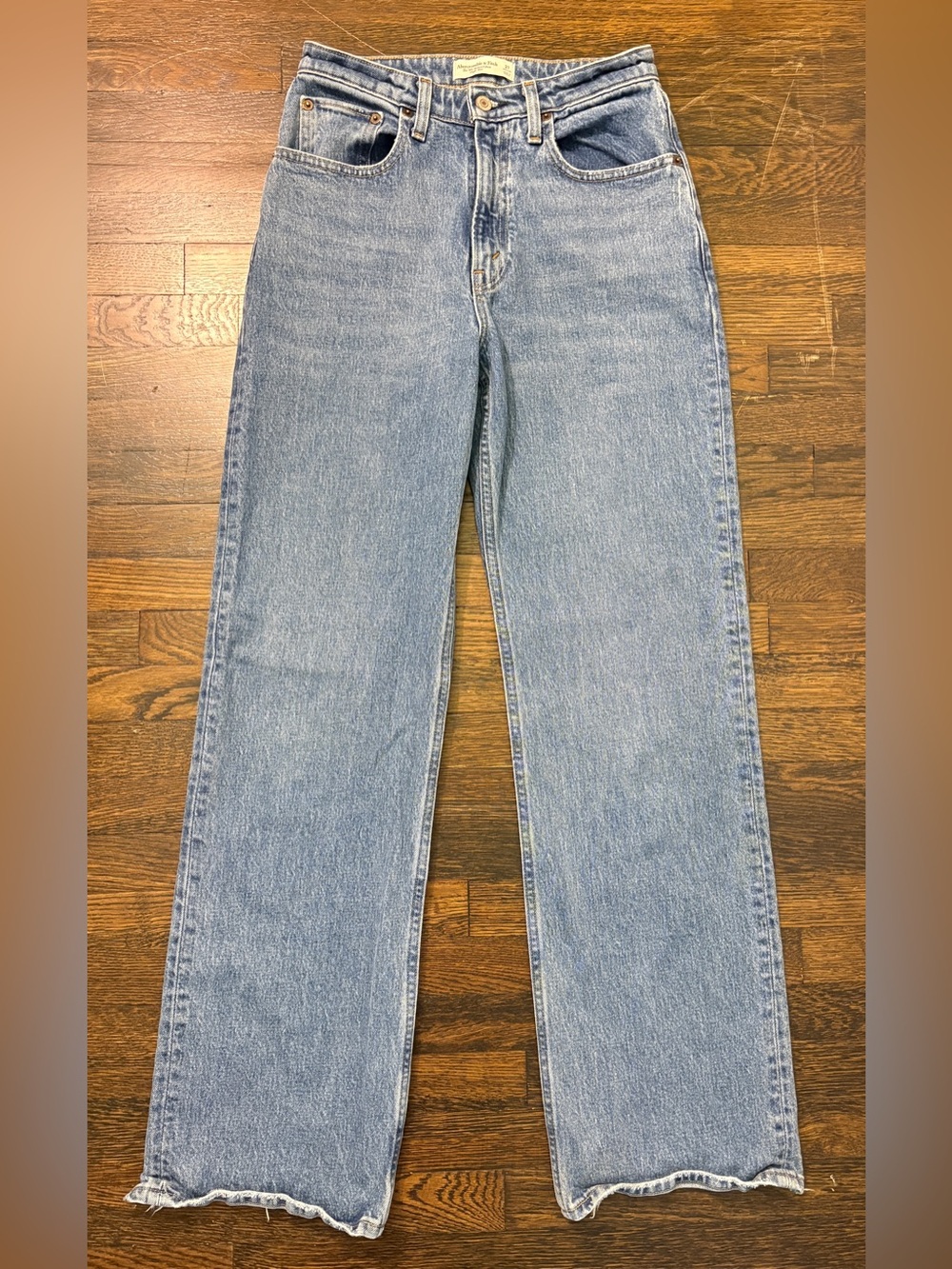 Abercrombie & Fitch High-Rise Light Blue Women's Jeans